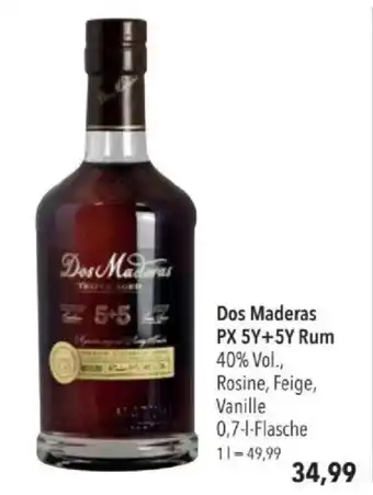 Dos Maderas PX 5Y+5Y Rum