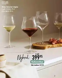 Imerco Holme Gaard Notes Selected vinglas tilbud