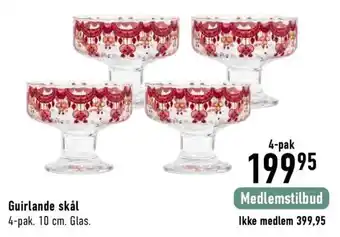 Guirlande skål