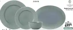 Imerco Lyngby Porcelæn Rhombe Earth stel tilbud