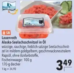 Citti Lauenroth Alaska-Seelachsschnitzel in Öl tilbud