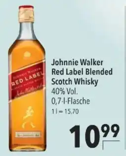 Citti Johnnie Walker Red Label Blended Scotch Whisky tilbud