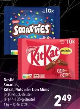 Citti Nestlé Smarties, Kitkat, Nuts oder Lion Minis tilbud