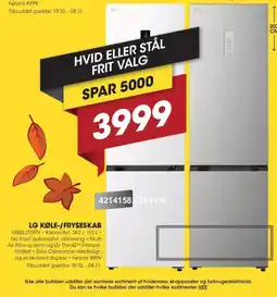 Punkt1 LG Køle-/Fryseskab tilbud