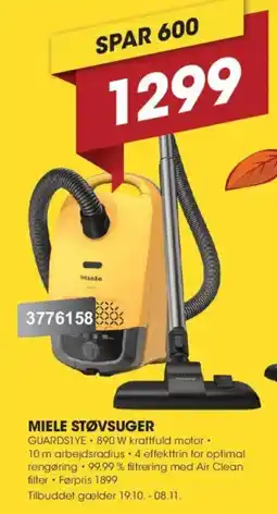 Punkt1 Miele støvsuger tilbud
