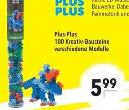 Citti Plus-Plus 100 Kreativ-Bausteine verschiedene Modelle tilbud