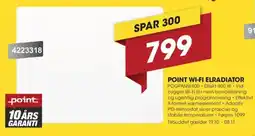Punkt1 Point Wi-fi elradiator tilbud