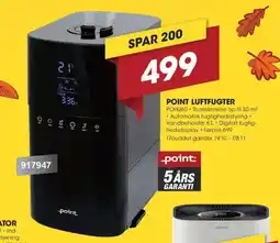 Punkt1 Point luftfugter tilbud