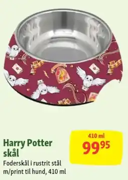 Maxi Zoo Harry Potter skål tilbud