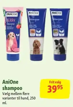 Maxi Zoo AniOne shampoo tilbud