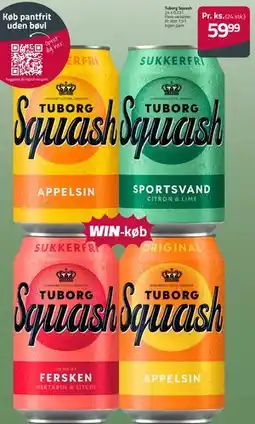 Fleggaard Tuborg Squash tilbud