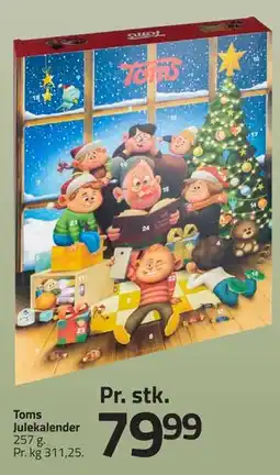 Fleggaard Toms Julekalender tilbud