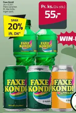 Fleggaard Faxe Kondi tilbud
