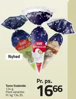 Fleggaard Toms Snebolde tilbud