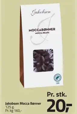 Fleggaard Jakobsen Mocca Bønner tilbud