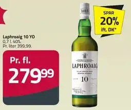 Fleggaard Laphroaig 10 YO tilbud