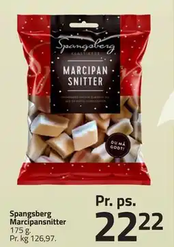 Fleggaard Spangsberg Marcipansnitter tilbud