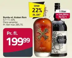 Fleggaard Bumbu el. Kraken Rom tilbud