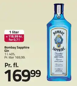 Fleggaard Bombay Sapphire Gin tilbud