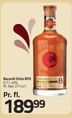 Fleggaard Bacardi Ocho 8YO tilbud