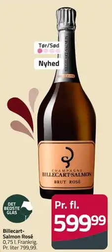 Fleggaard Billecart-Salmon Rosé tilbud