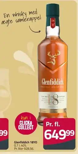 Fleggaard Glenfiddich 18YO tilbud