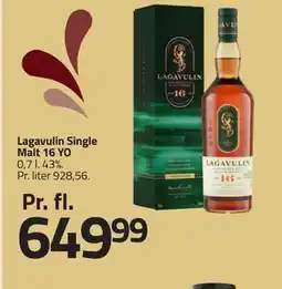 Fleggaard Lagavulin Single Malt 16 YO tilbud