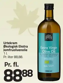 Fleggaard Urtekram Økologisk Ekstra Jomfruolivenolie tilbud