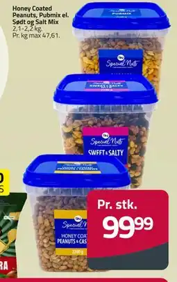 Fleggaard Honey Coated Peanuts, Pubmix el. Sødt og Salt Mix tilbud
