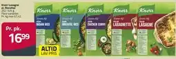 Fleggaard Knorr Lasagne el. Risretter tilbud
