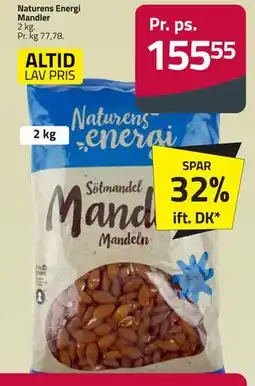 Fleggaard Naturens Energi Mandler tilbud