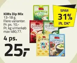 Fleggaard KiMs Dip Mix tilbud