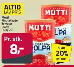Fleggaard Mutti Finthakkede Tomater tilbud