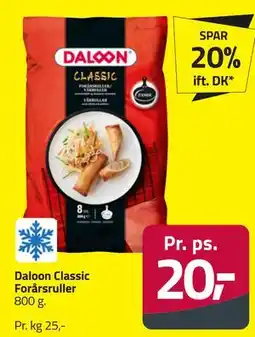 Fleggaard Daloon Classic Forårsruller tilbud