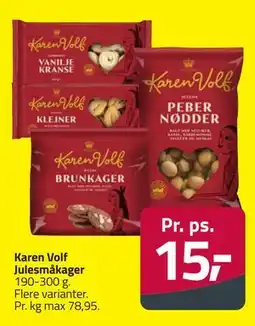 Fleggaard Karen Volf Julesmåkager tilbud