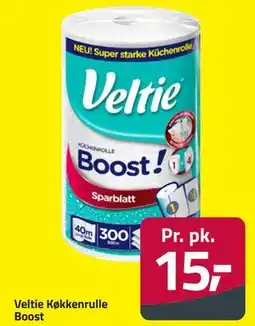Fleggaard Veltie Køkkenrulle Boost tilbud
