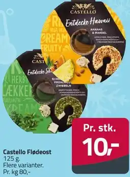 Fleggaard Castello Flødeost tilbud