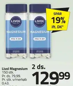 Fleggaard Livol Magnesium tilbud