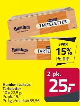 Fleggaard Humlum Luksus Tarteletter tilbud