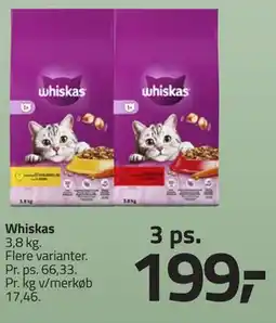 Fleggaard Whiskas tilbud