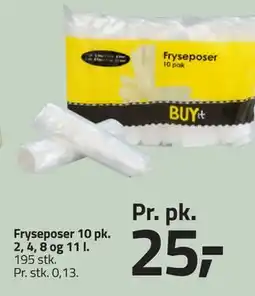 Fleggaard Fryseposer 10 pk tilbud