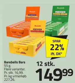 Fleggaard Barebells Bars tilbud