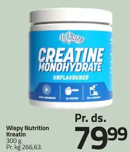 Fleggaard Wispy Nutrition Kreatin tilbud