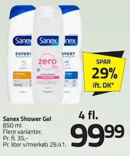 Fleggaard Sanex Shower Gel tilbud