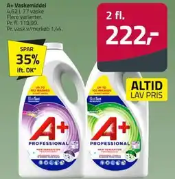 Fleggaard A+ Vaskemiddel tilbud
