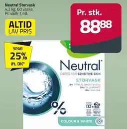 Fleggaard Neutral Storvask tilbud