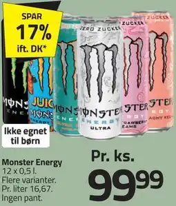 Fleggaard Monster Energy tilbud