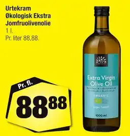 Calle Urtekram Økologisk Ekstra Jomfruolivenolie tilbud