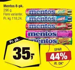 Calle Mentos 8-pk tilbud