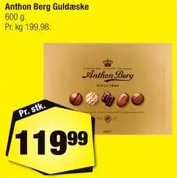 Calle Anthon Berg Guldæske tilbud